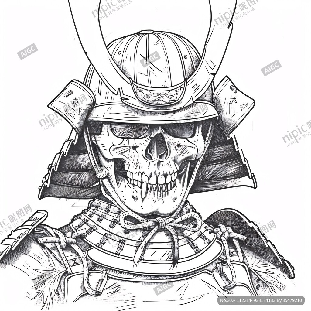 武士形象设计