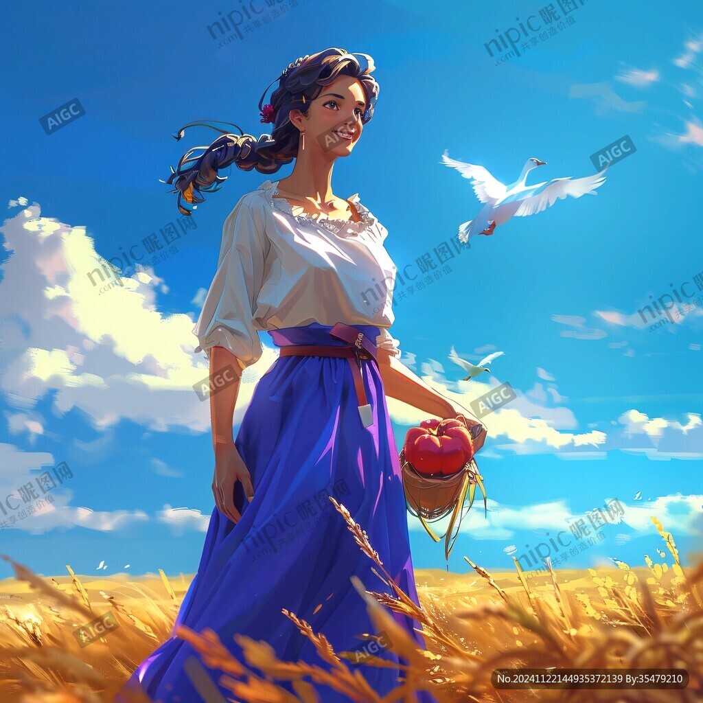 自然与丰收女神