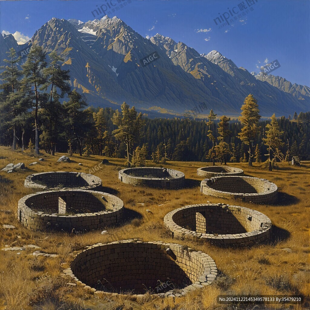 山地蓄水池