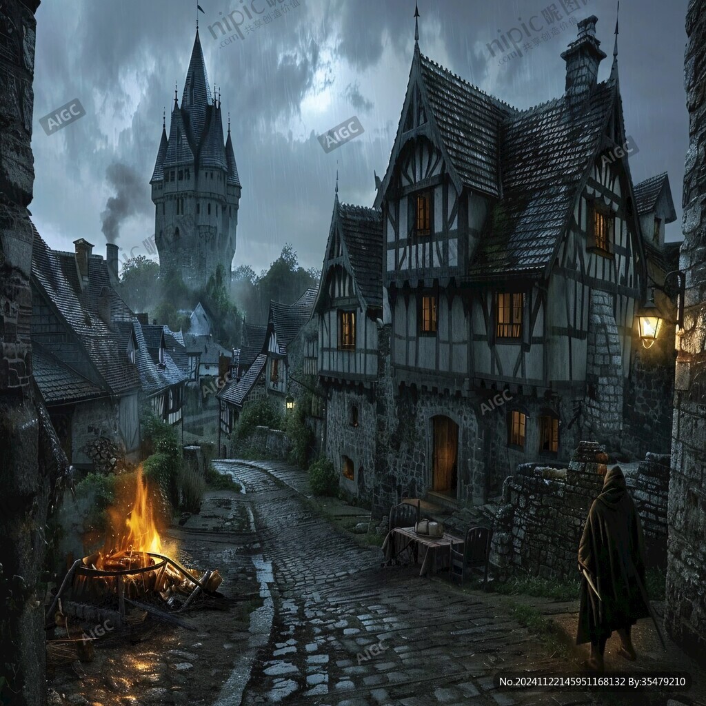 欧美小镇情景主题