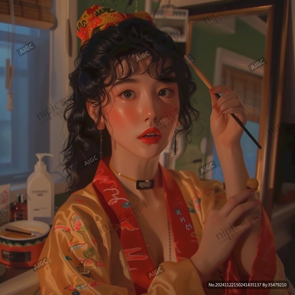 板绘人像