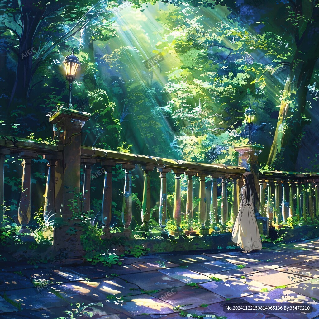 唯美森系场景