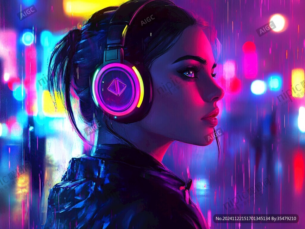 赛博朋克潮流人物