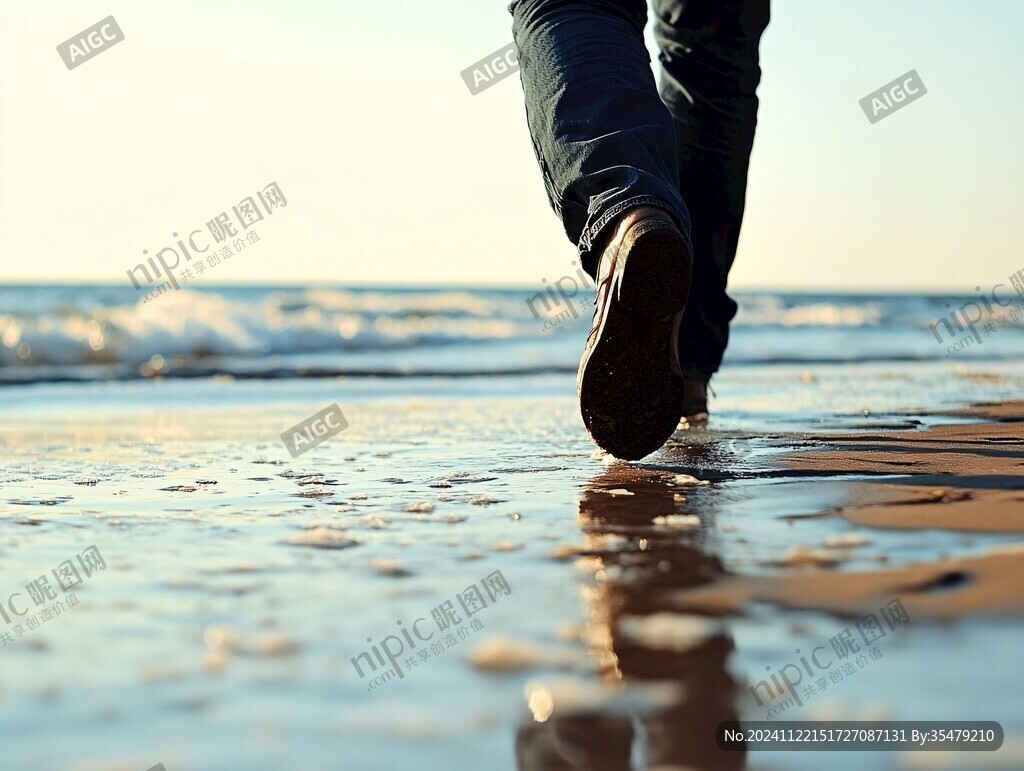 行走在海上