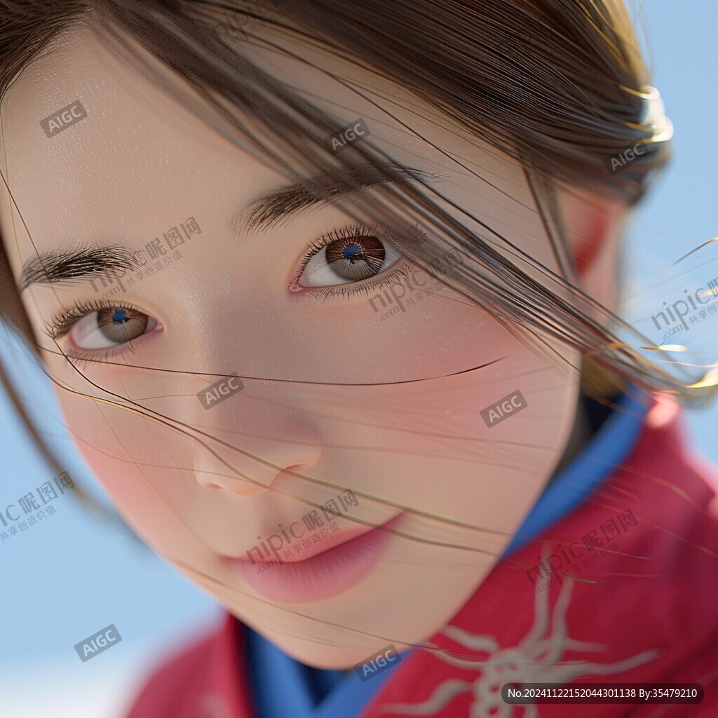 写实人物插画