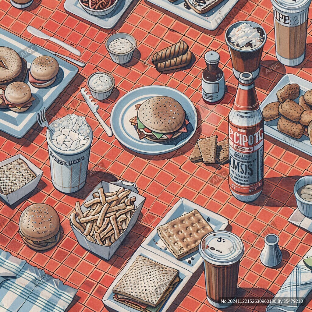 食物场景图
