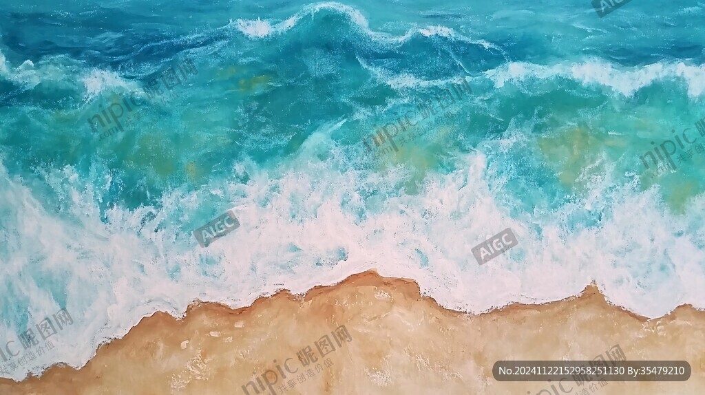 海洋流体画