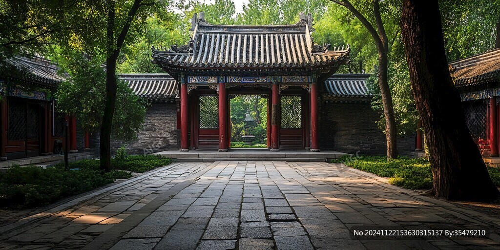 晋祠风光