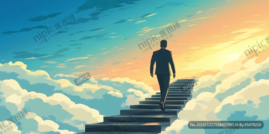 走向天上的台阶
