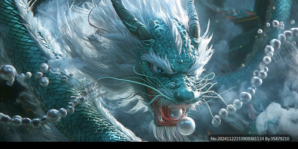 龙包装插画