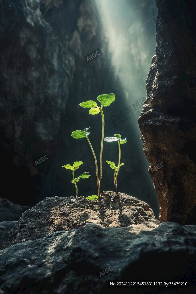 水下生长植物