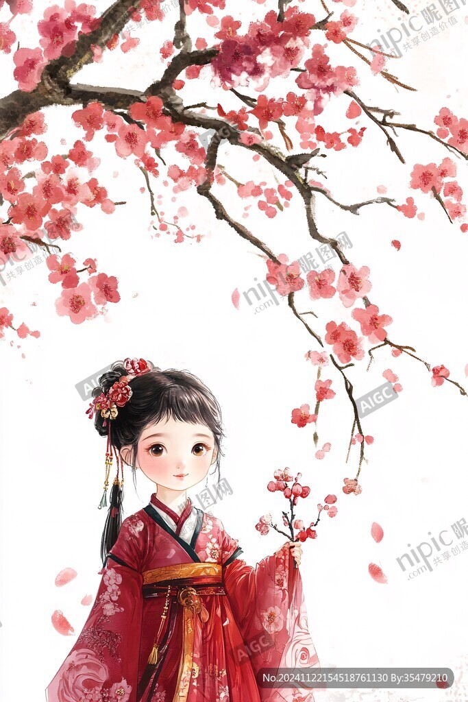 桃夭插画