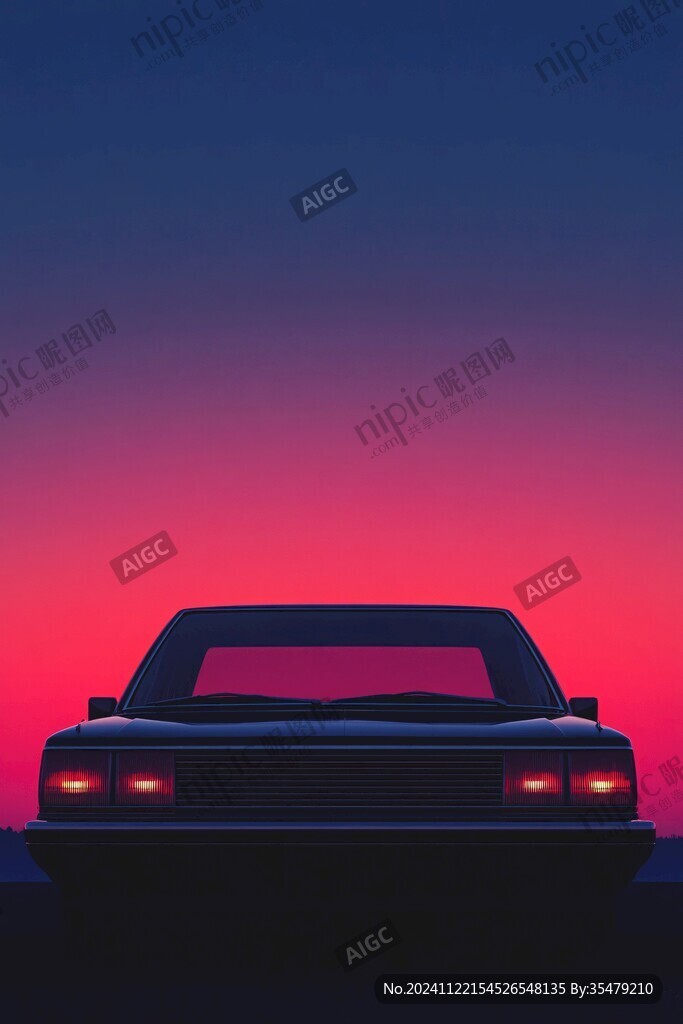 绚丽线条汽车