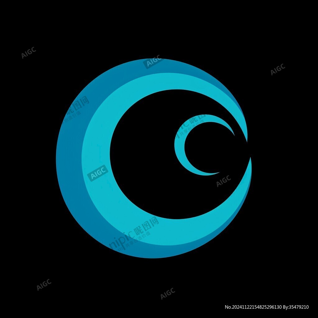 c月牙logo