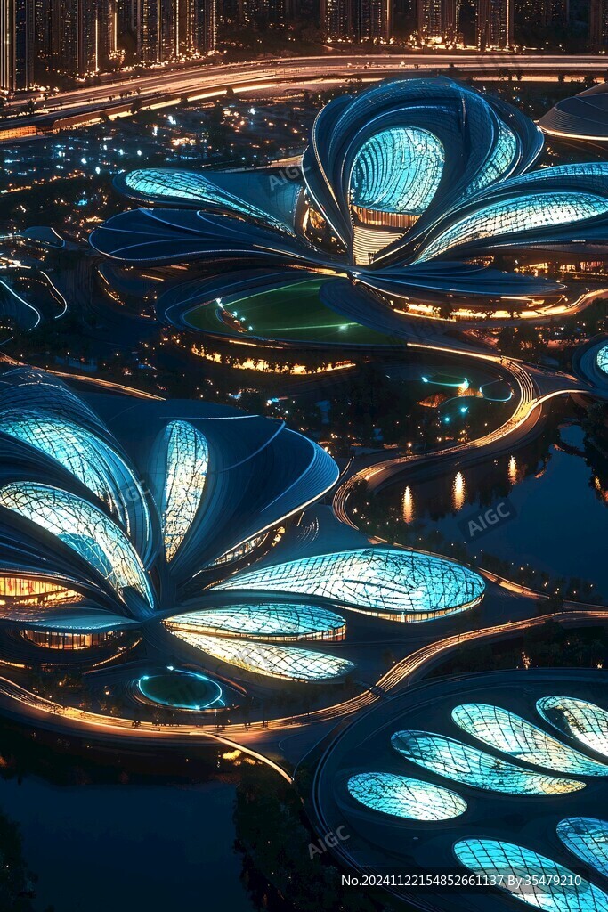 海花岛现代建筑