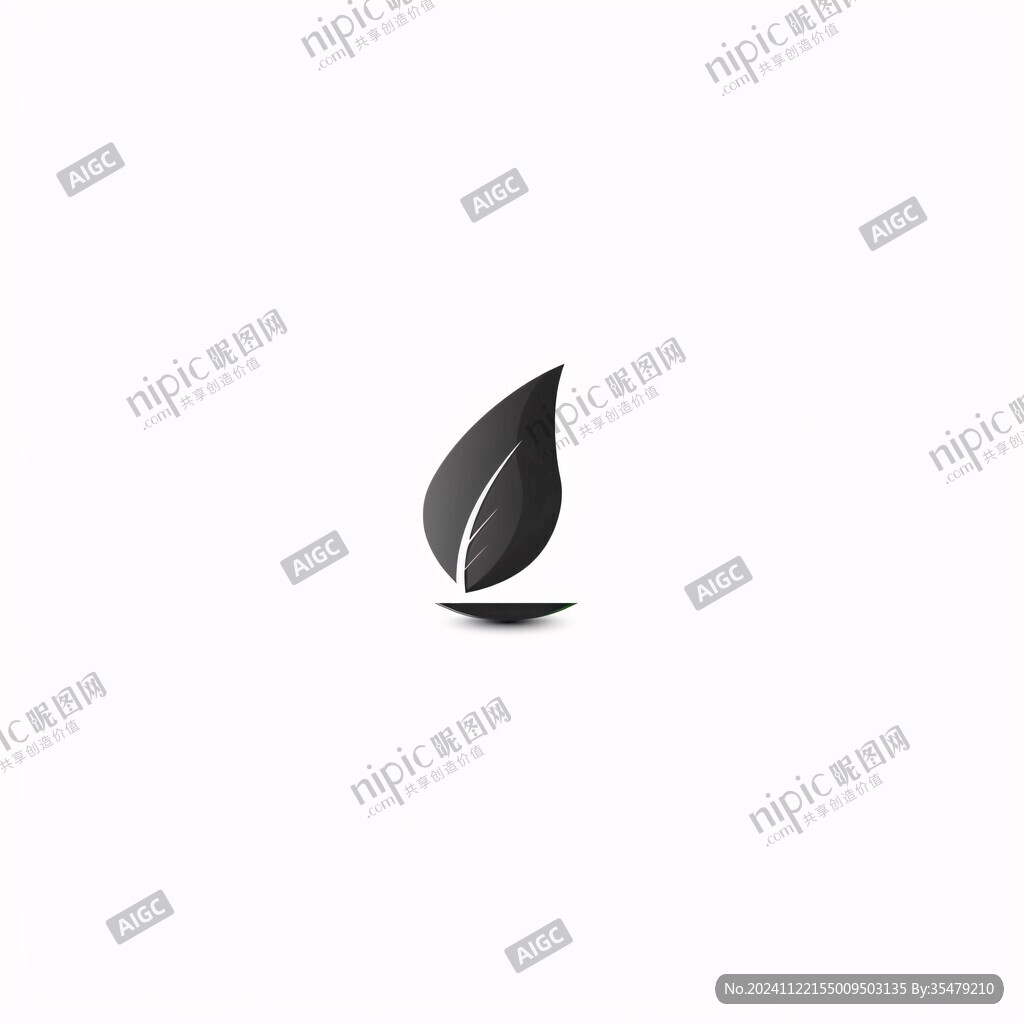 叶片logo设计