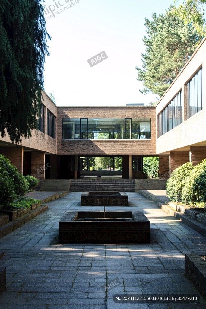 学院中庭