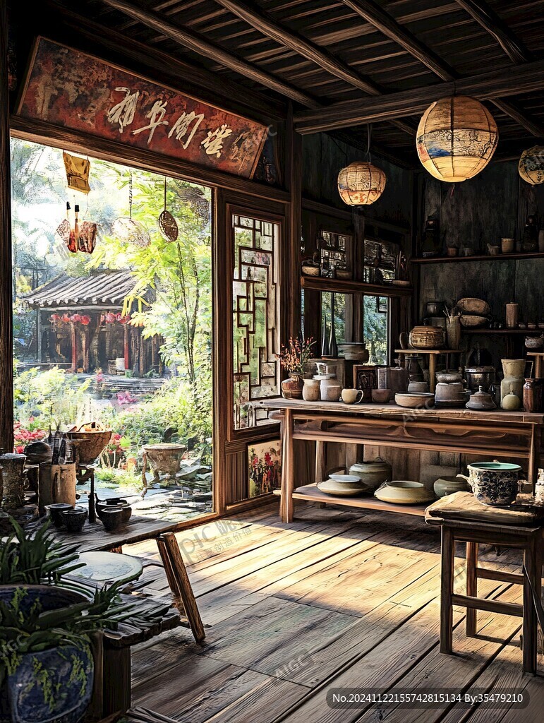 林间茶馆