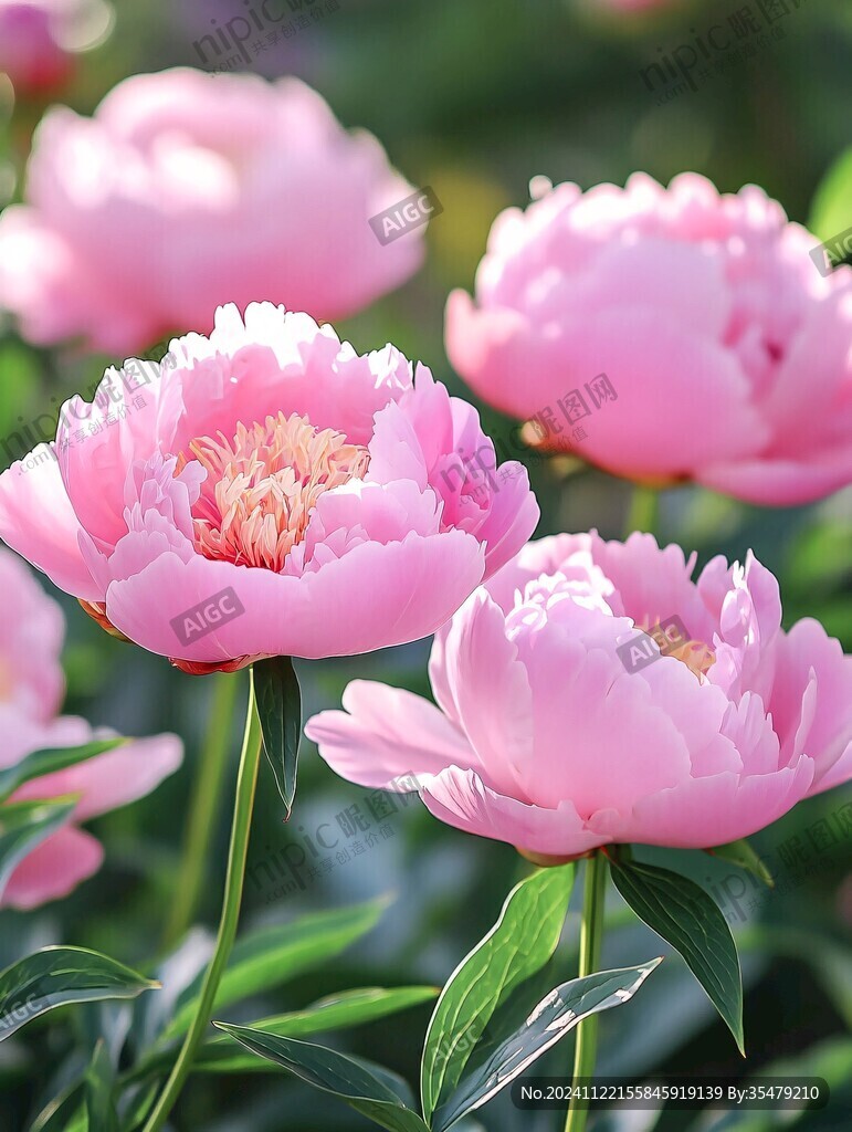 唯美芍药花