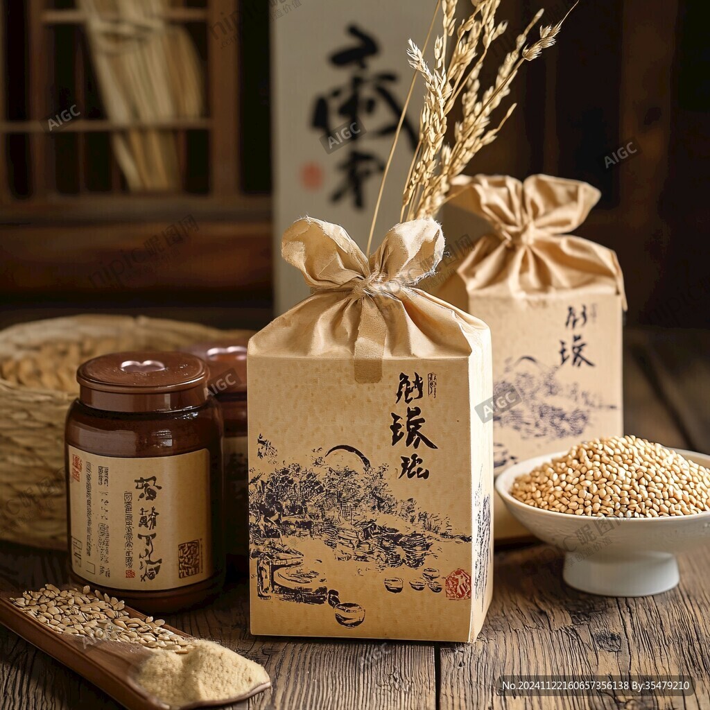 芝麻酱包装设计