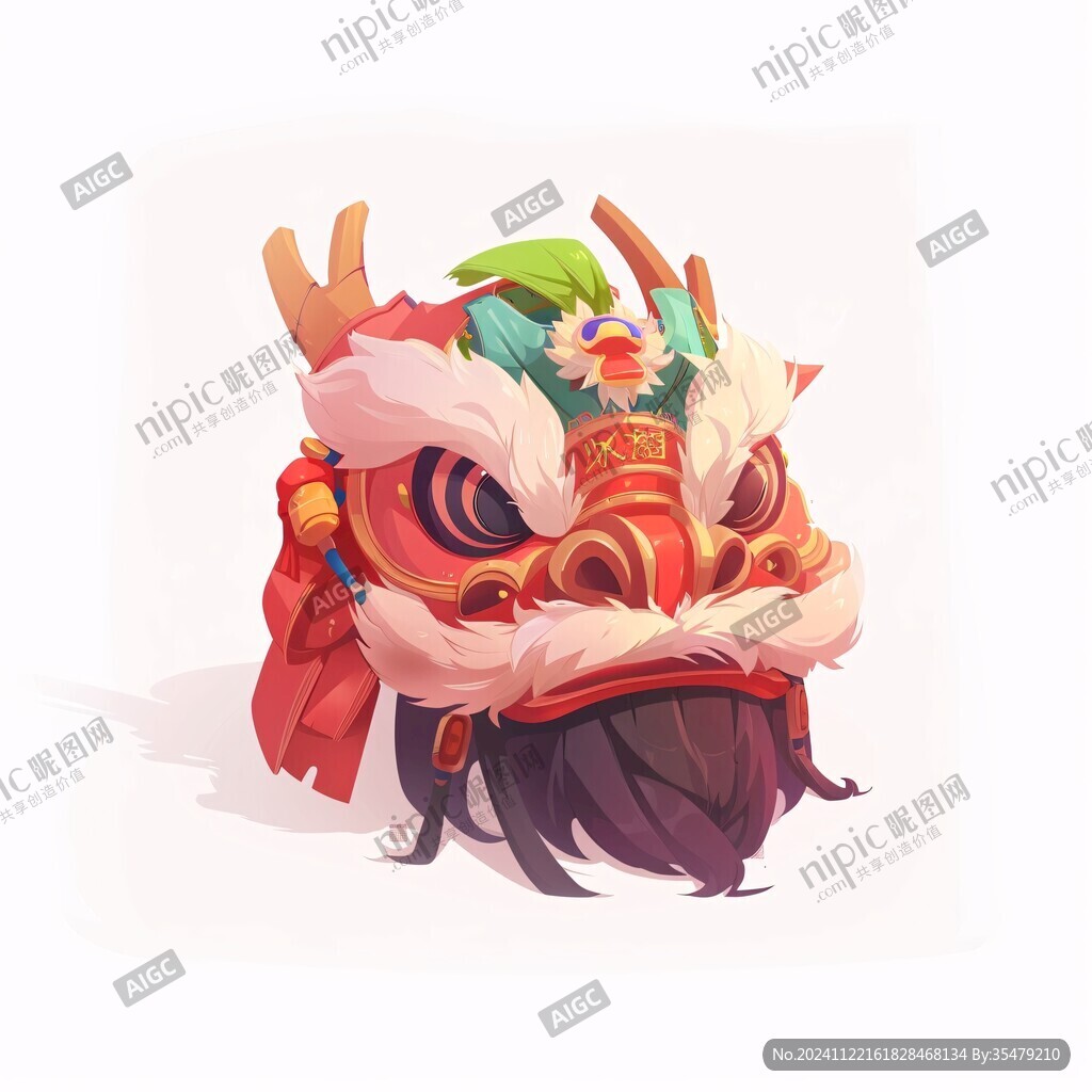 q版舞狮