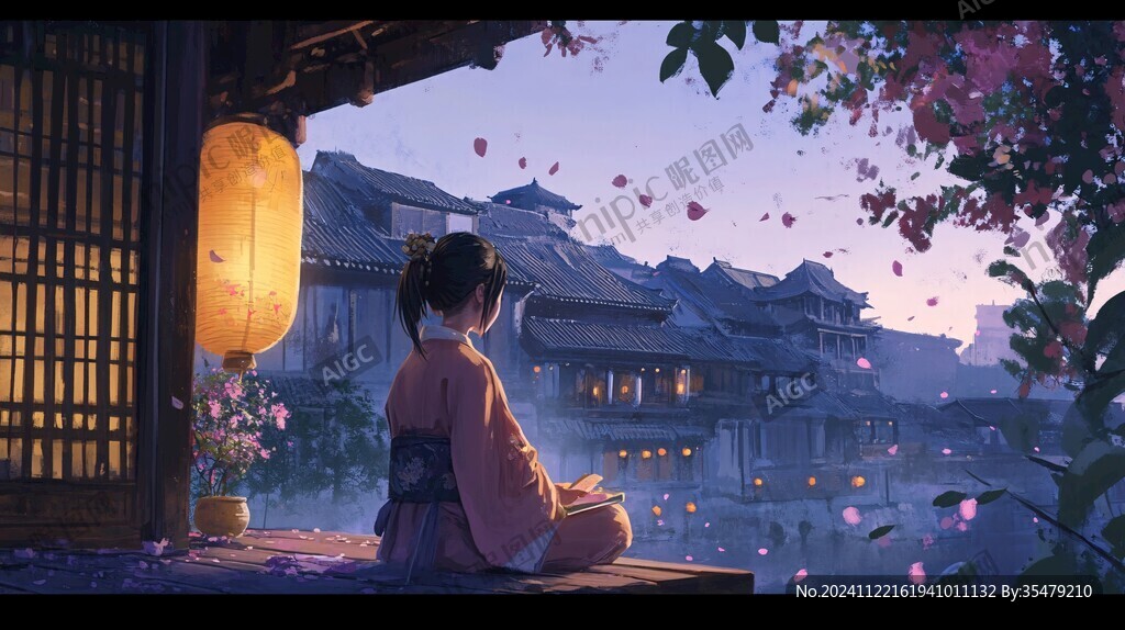 古风动画场景