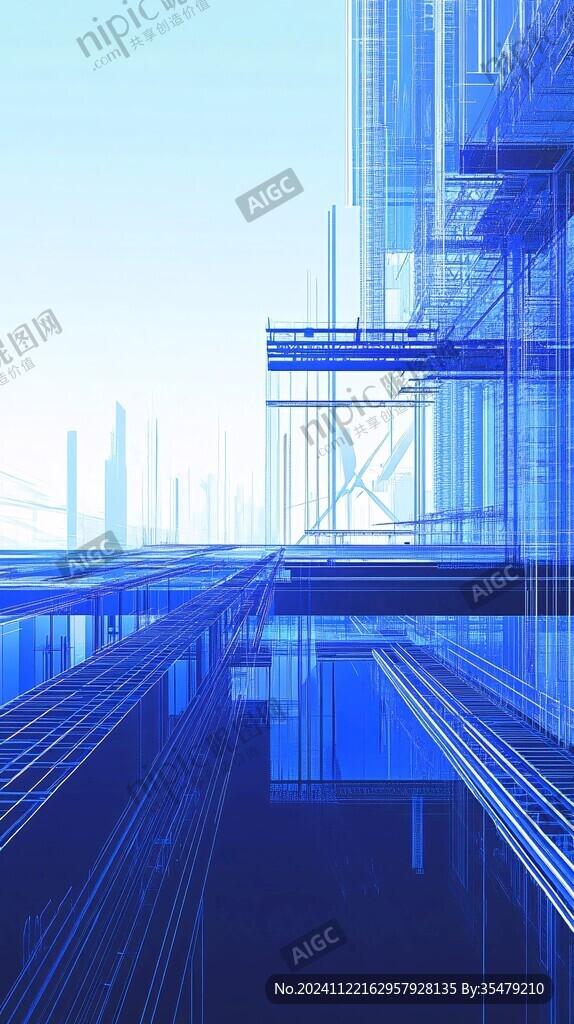 建筑科技背景