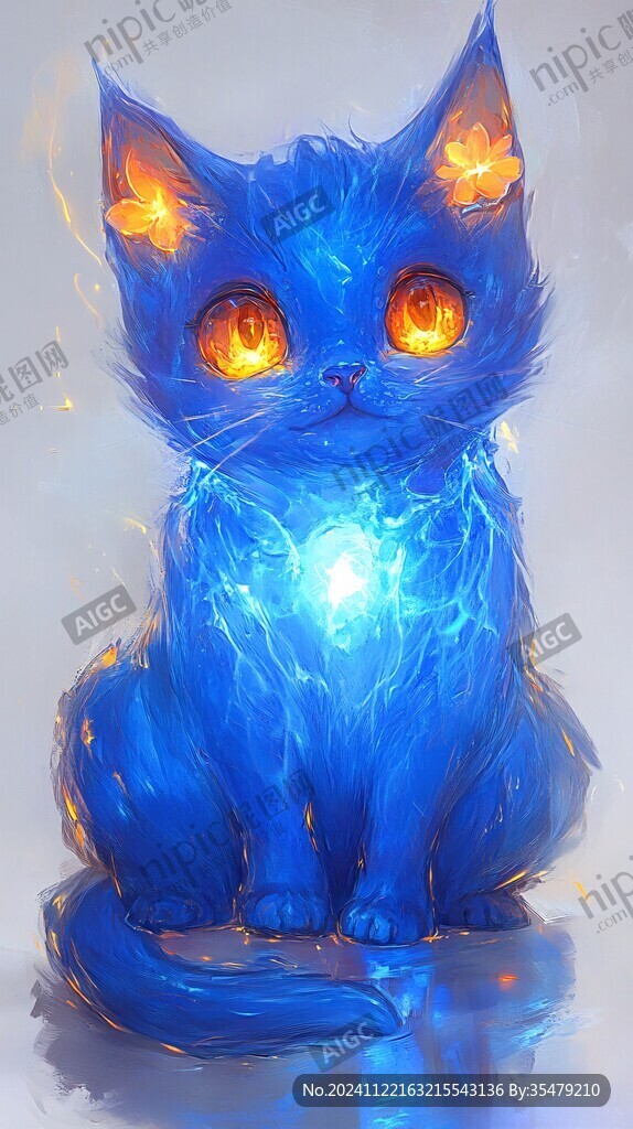 猫原创插画