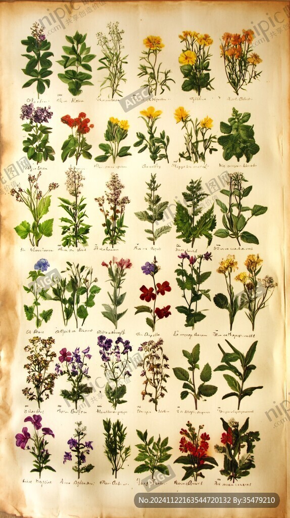 高清草药图片