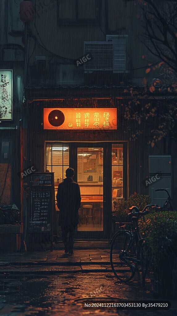 氛围感插画