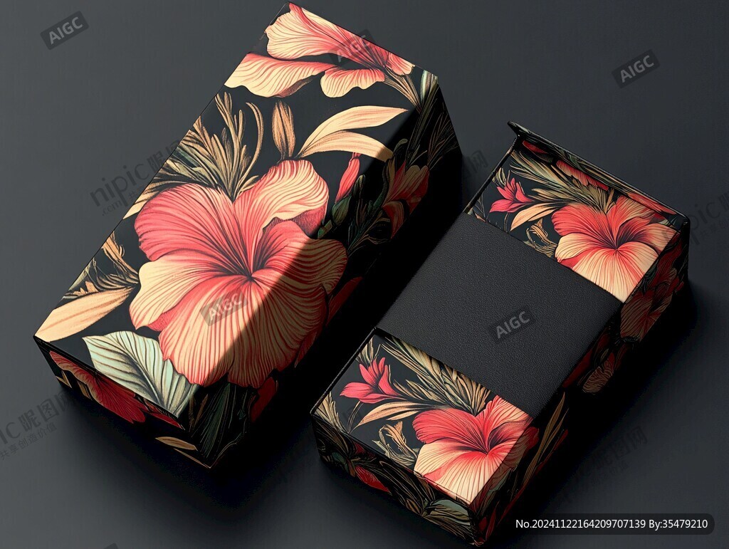 包装设计流行潮流花型