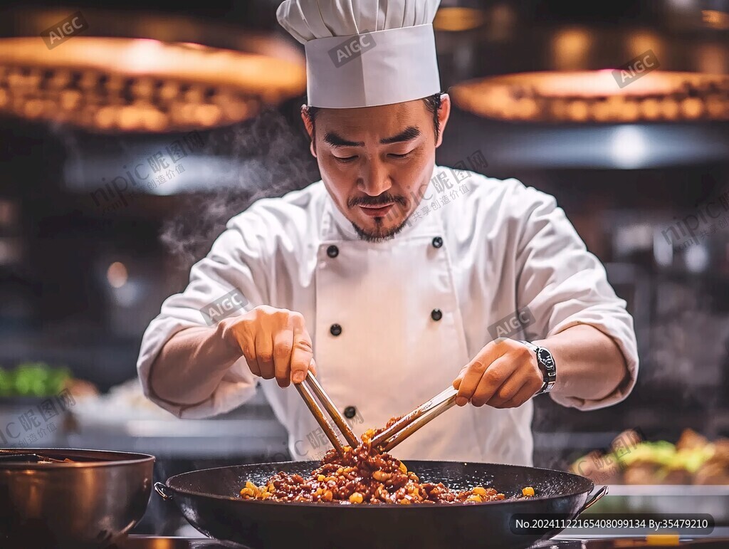 中餐热菜厨房