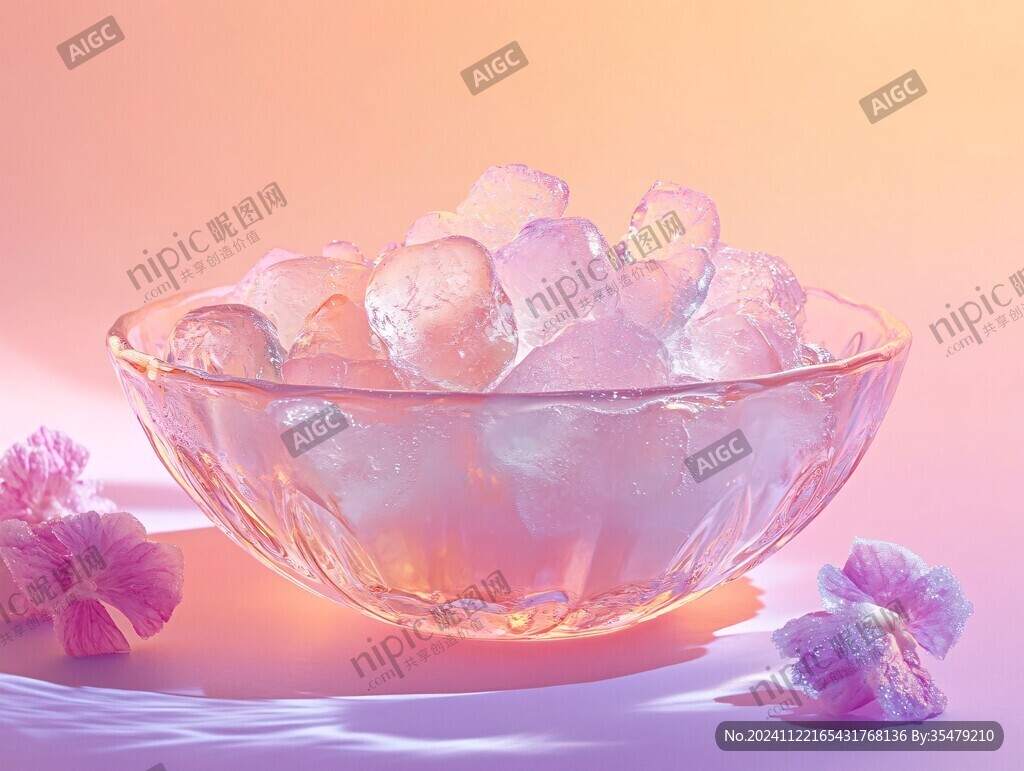朦胧水晶碗