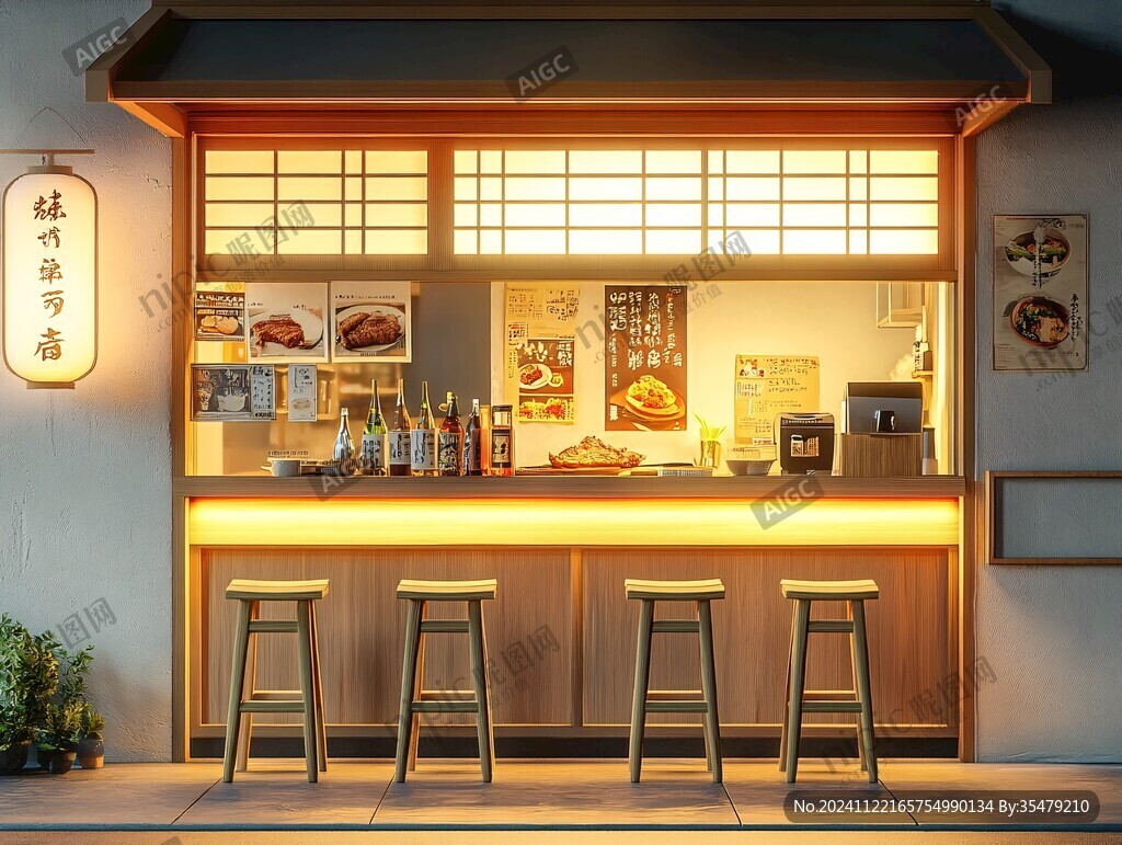 日式居酒屋柜台