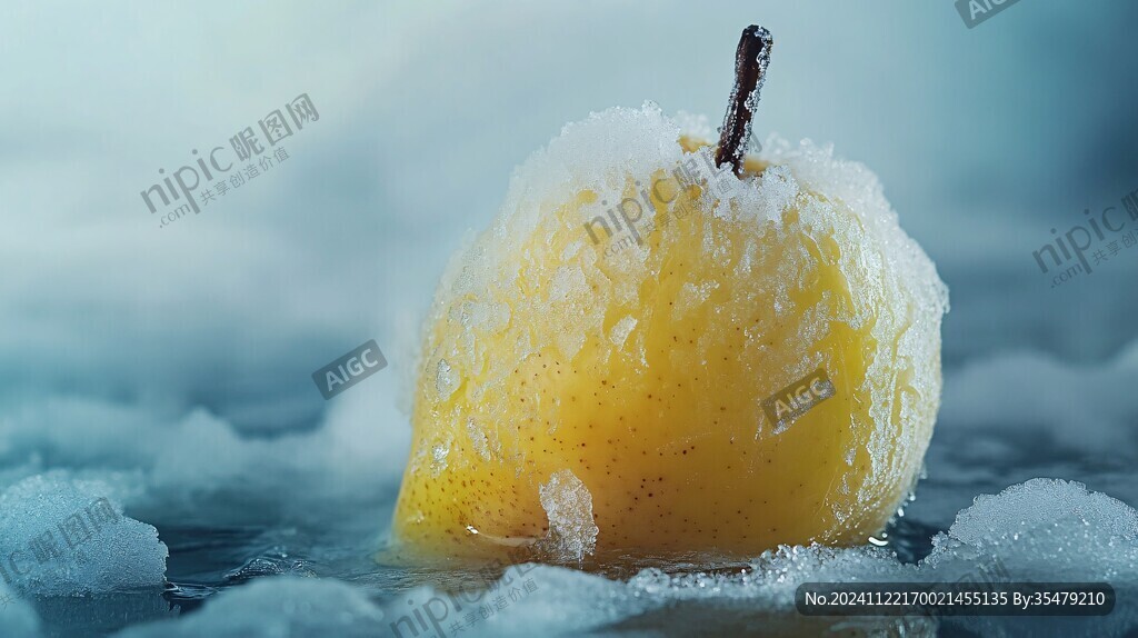 冻雪梨