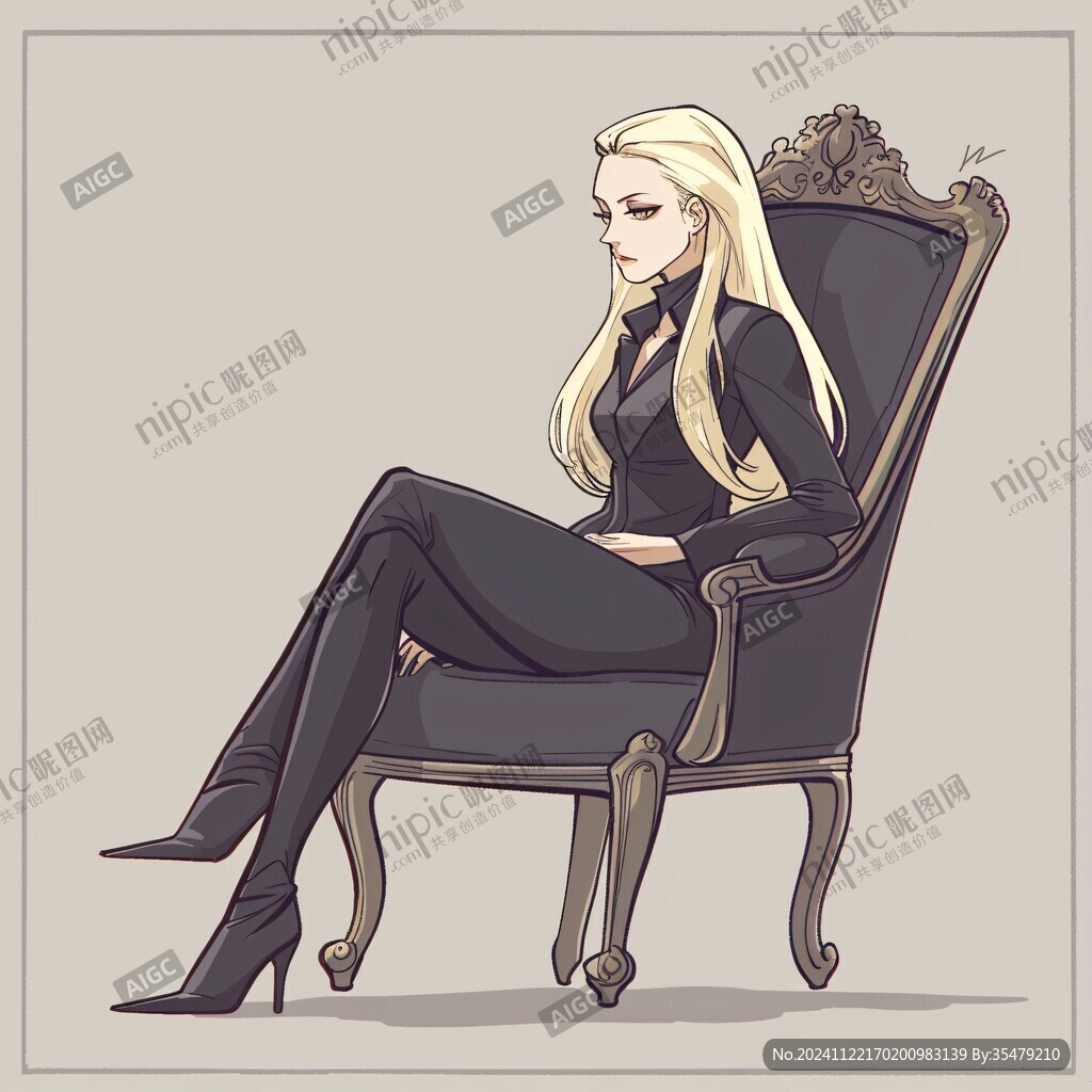 王座上的女性