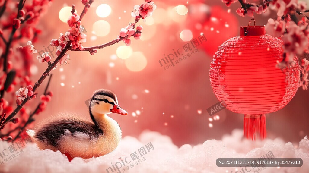 唯美鸡年