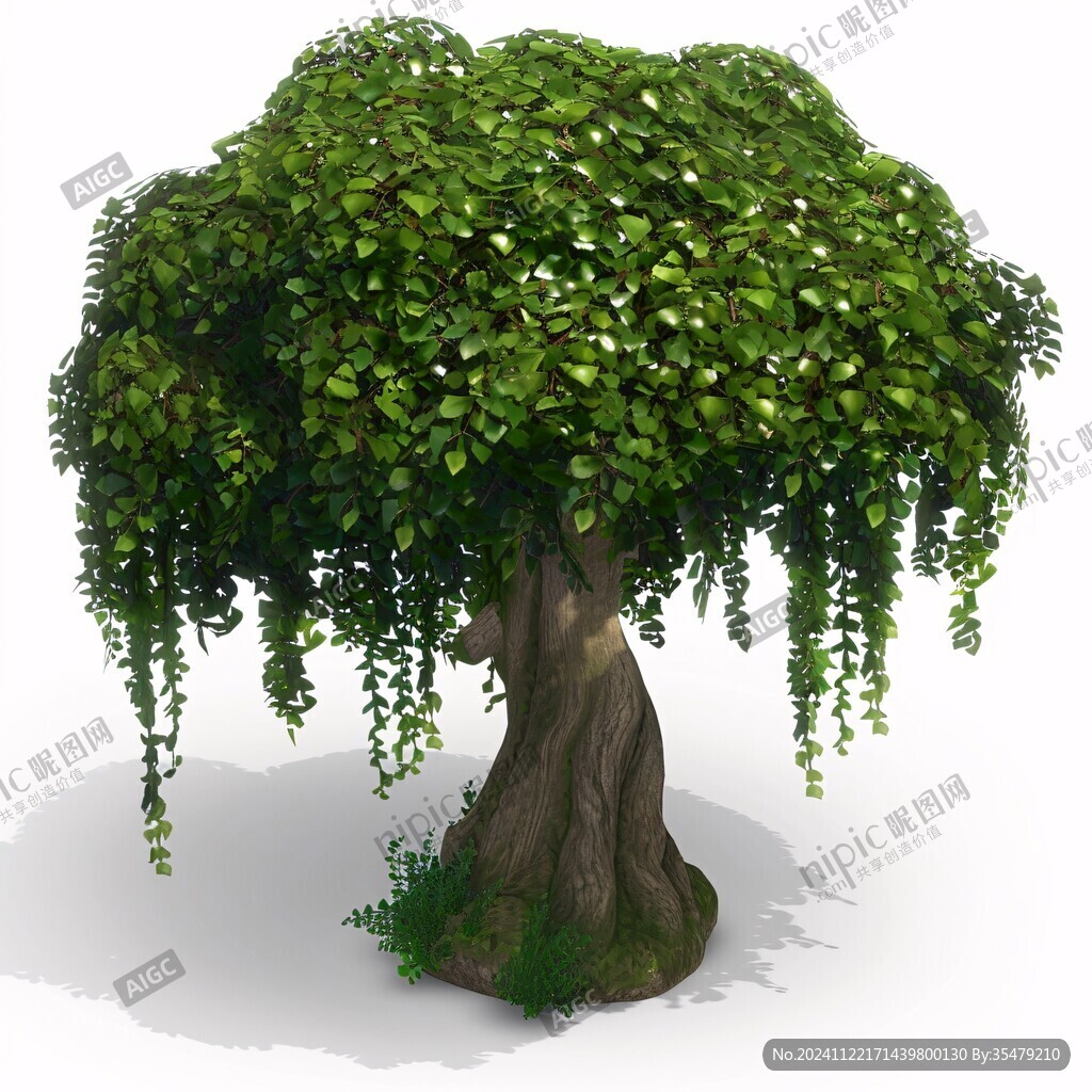 3dmax植物
