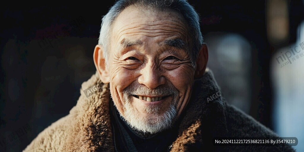 淳朴笑脸