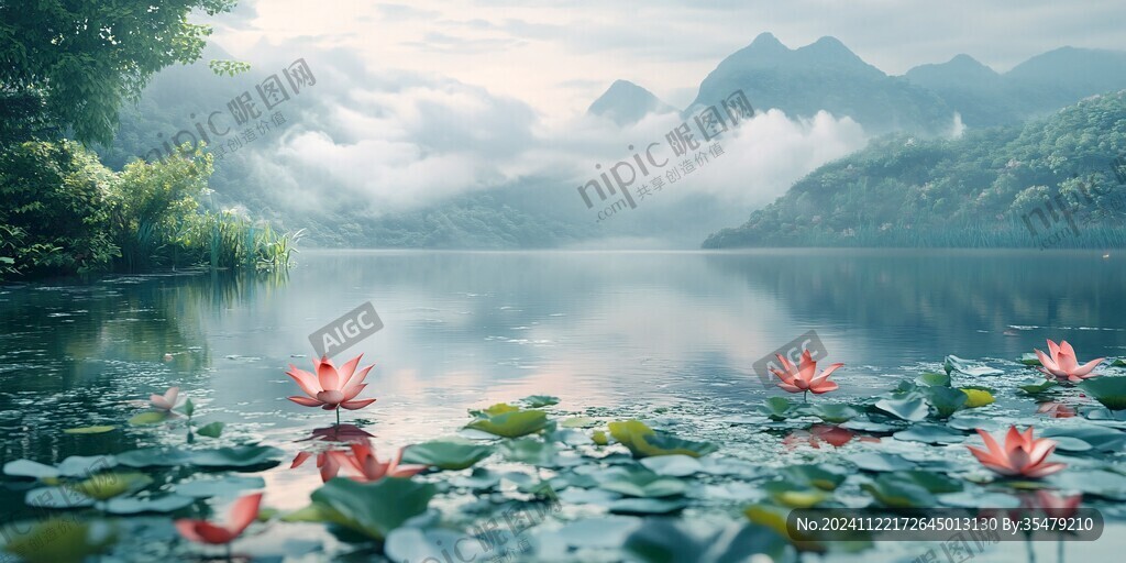 高清宽幅山水风光