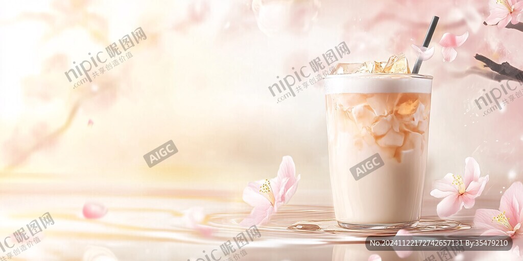 樱花拿铁