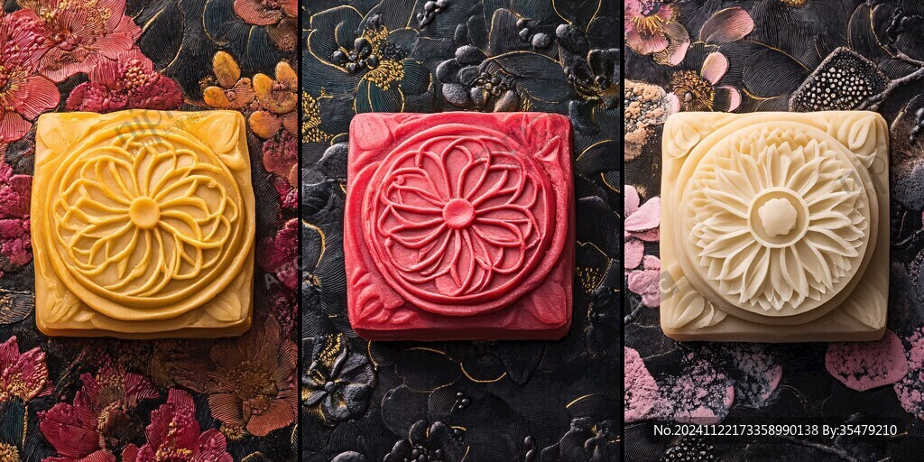 鲜花系列月饼