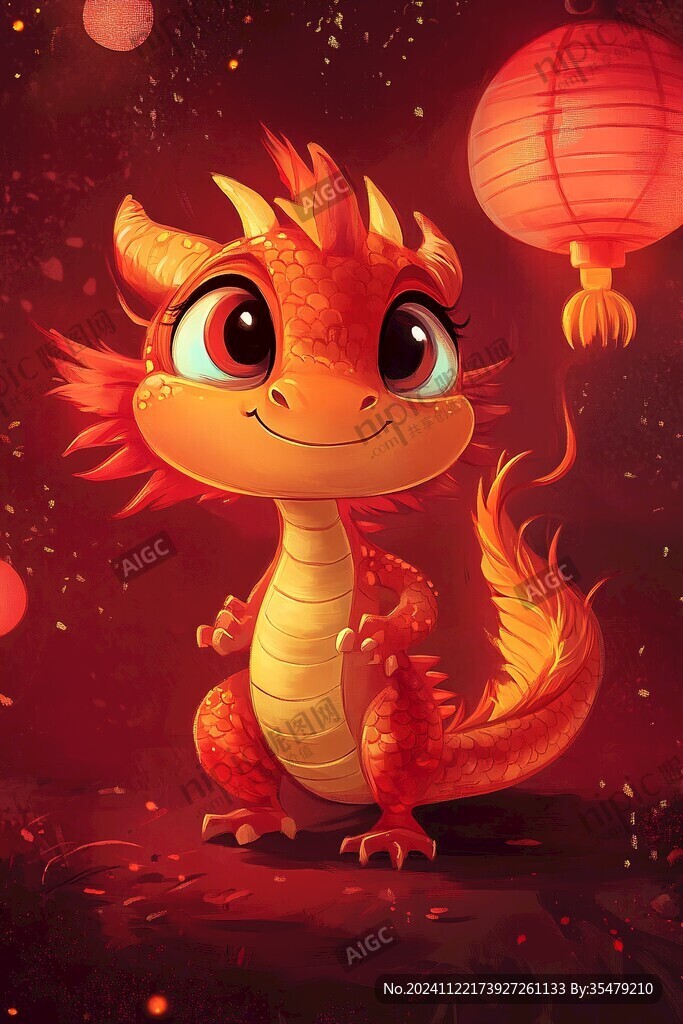 小龙拜年