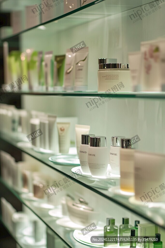 护肤品店内景