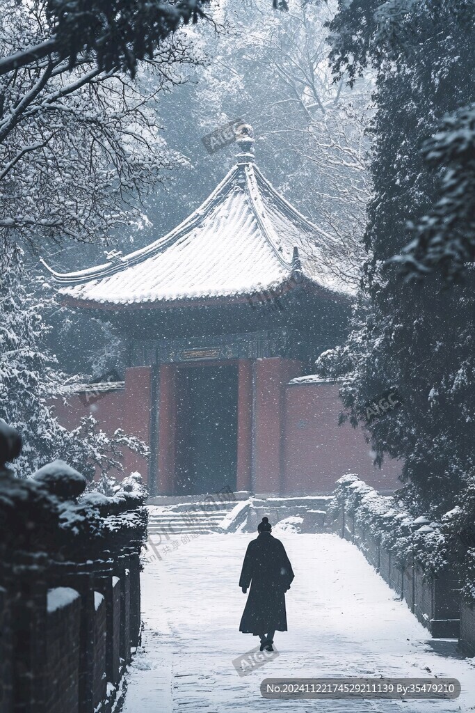 雪中南天竺