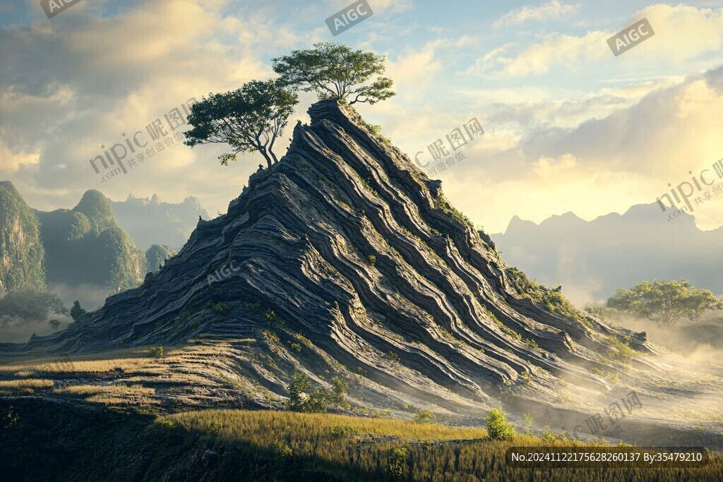 唯美奇幻大山