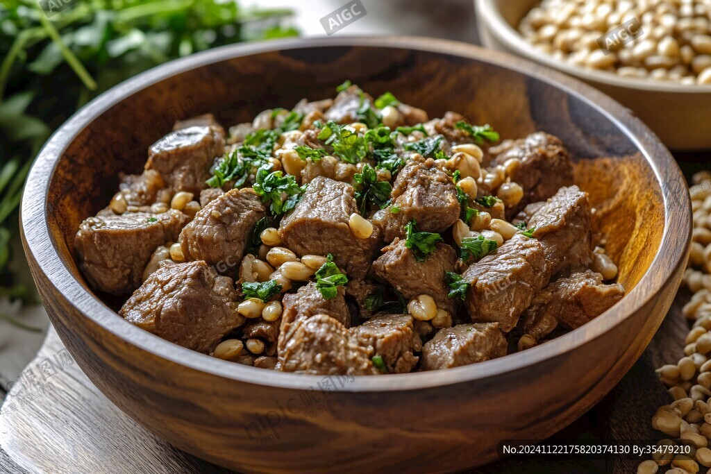 黄豆蒸牛肉