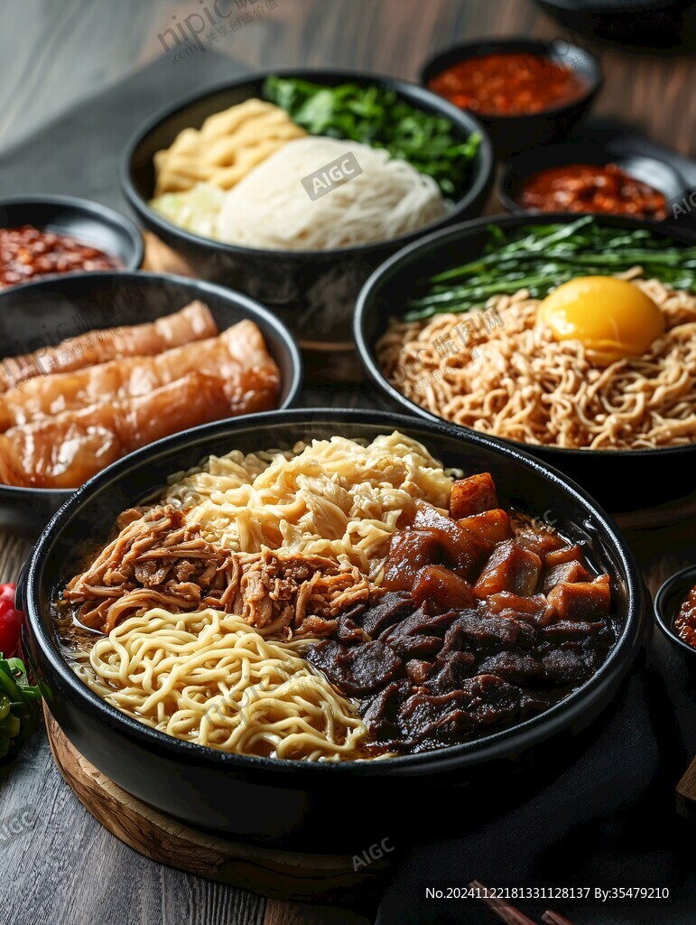 卤味面
