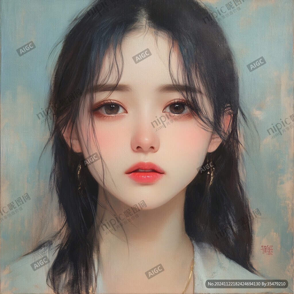 板绘人像