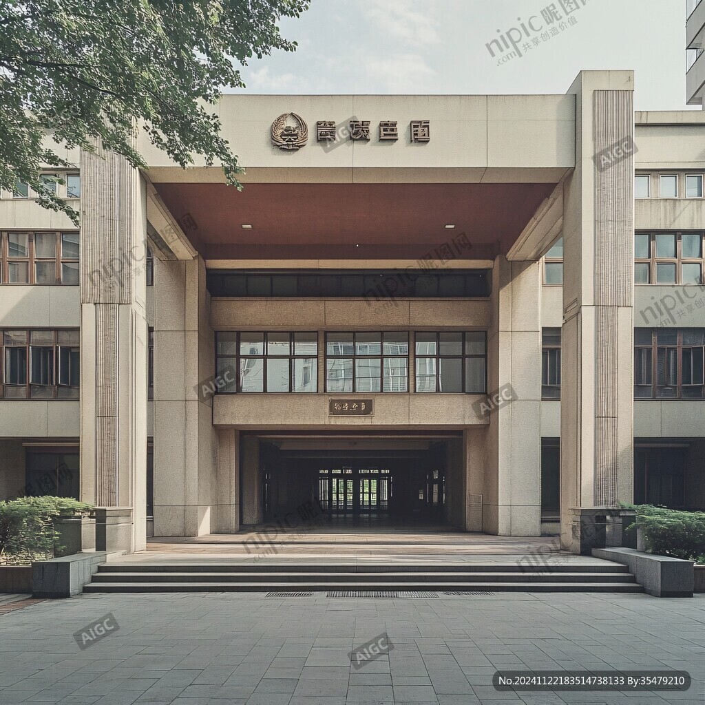 高校建筑风光